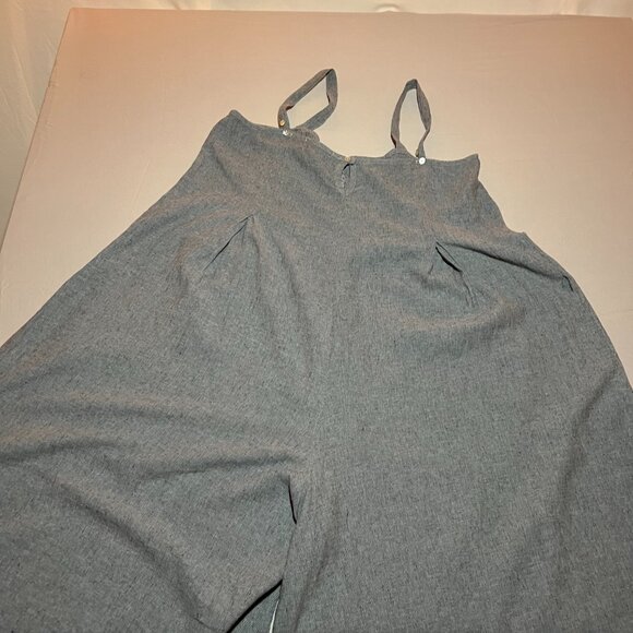 Cut Loose Jumpsuit Wide Cropped Leg Size s/m in Blue - Picture 1 of 6